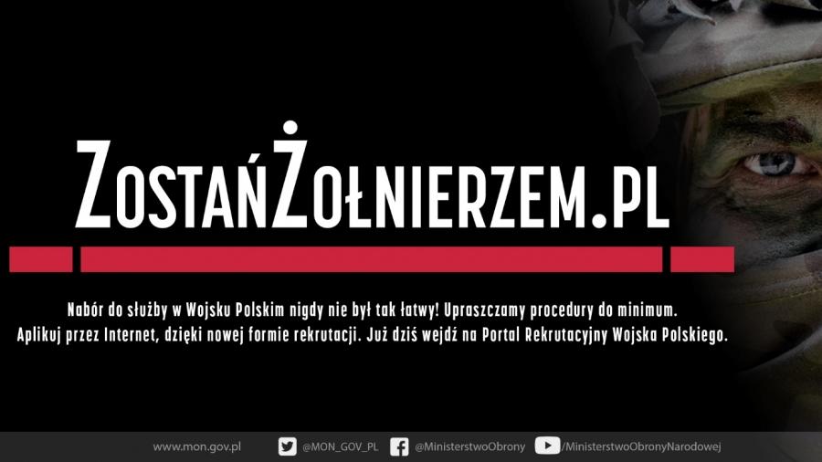 Łatwiej zostać żołnierzem. Mundury czekają na chętnych