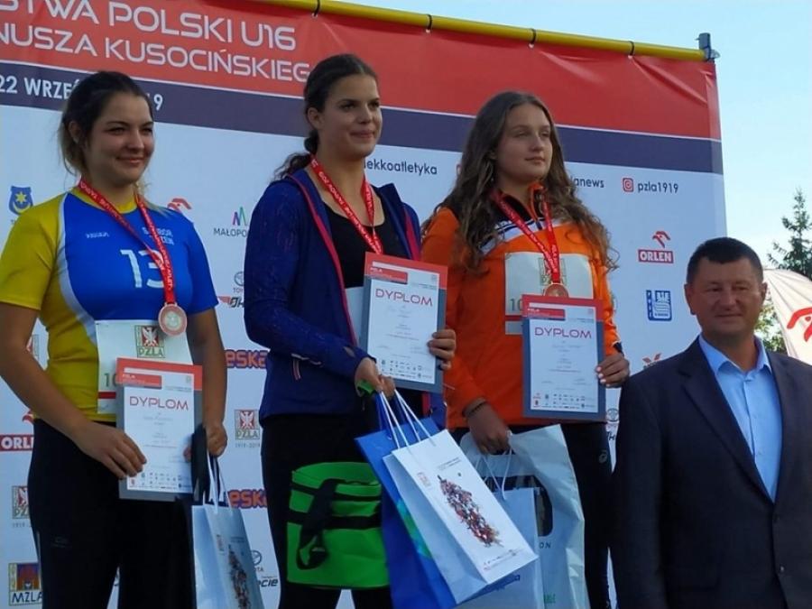 Julia Przybyś z brązowym medalem mistrzostw Polski! Maciej Sikora tuż za podium!