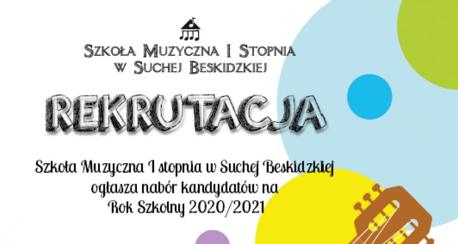 Dodatkowy nabór do Szkoły Muzycznej w Suchej Beskidzkiej