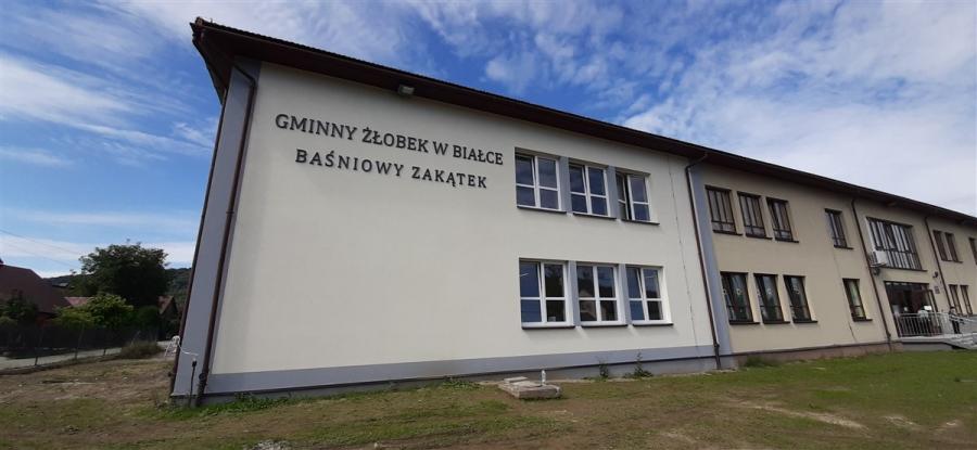 Dobiega końca budowa żłobka w Białce. Efekty już widać