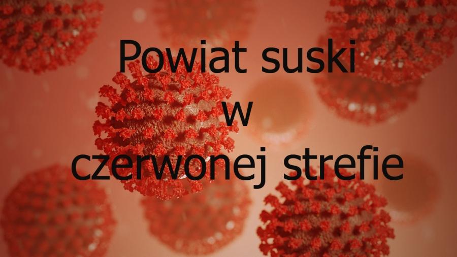 Powiat suski w czerwonej strefie. Obowiązek zasłaniania ust i nosa to wierzchołek... listy obostrzeń