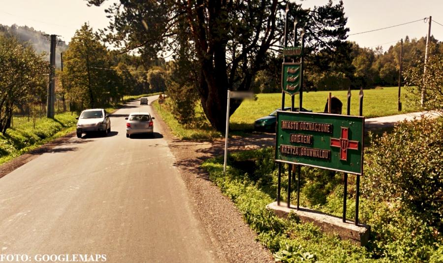 Jordanów – miasto odznaczone Orderem Krzyża Grunwaldu.