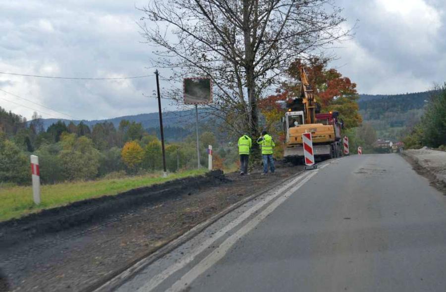 4 km drogi wojewódzkiej w remoncie