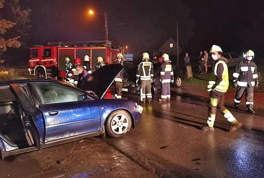Dwa auta rozbite. Nikt nie poczuwa się do winy
