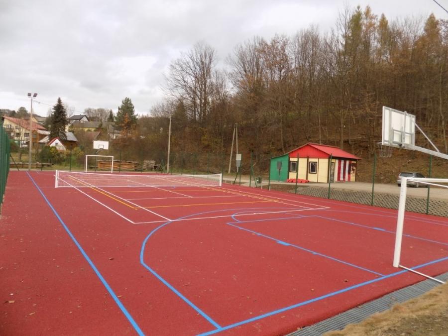 Boisko w Jachówce jak nowe
