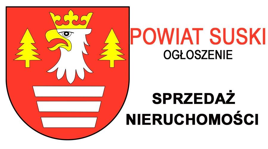 Ogłoszenie Starosty o  przetargach nieruchomości przeznaczonych do zbycia.