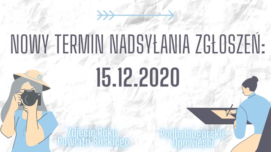 Dodatkowy tydzień na zrobienie konkursowego zdjęcia i napisanie pracy literackiej