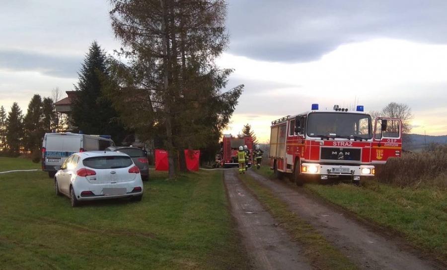 Wielka tragedia w Stryszowie. Czy to było podpalenie?