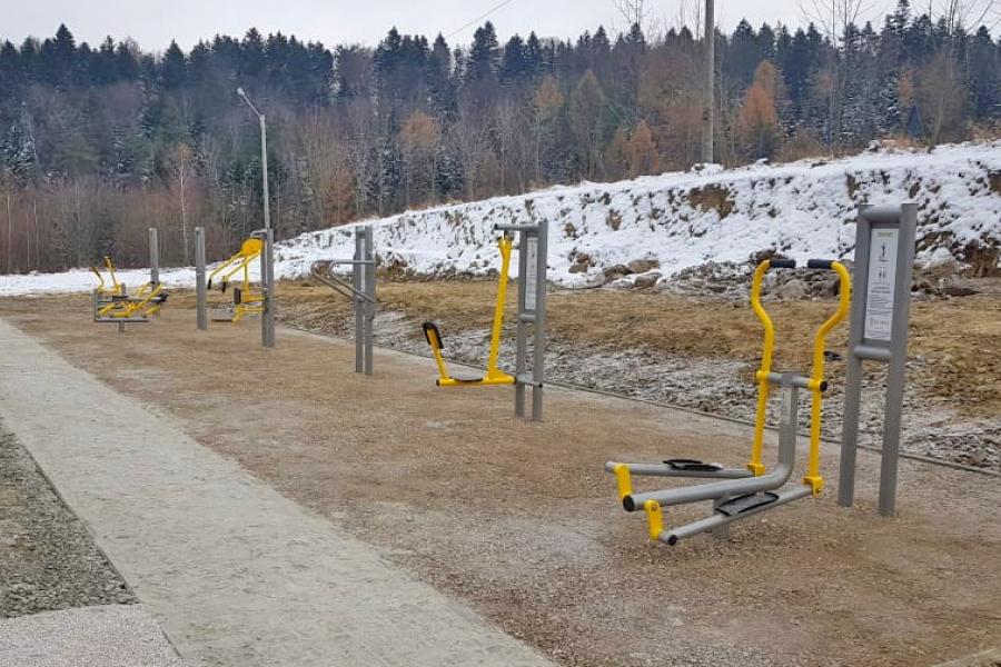 Toporzysko zyskało siłownię plenerową