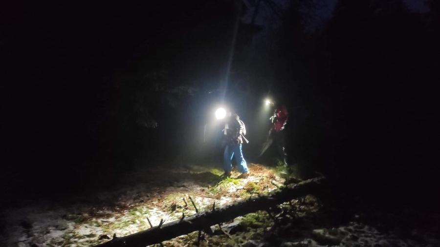 Zgubiły się we mgle i nie potrafiły znaleźć drogi do schroniska