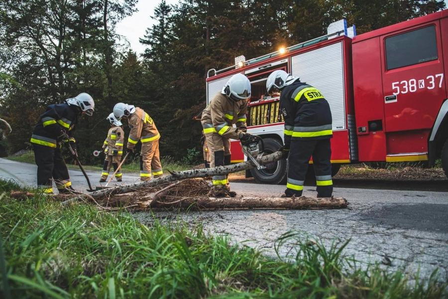 Wichura  dała się nieco we znaki