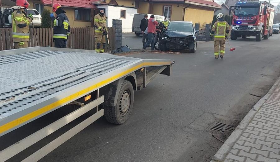 Wyjechał wprost pod audi