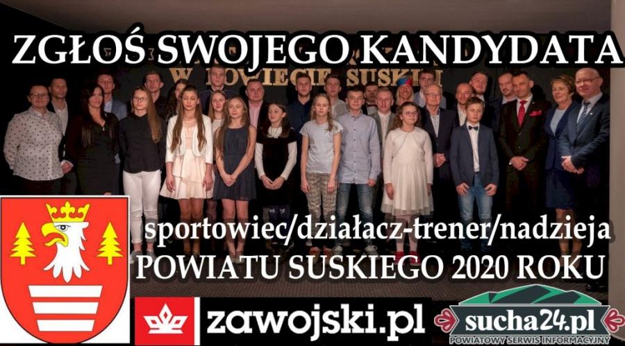 Sportowiec Roku 2020 - zgłoś swojego faworyta!