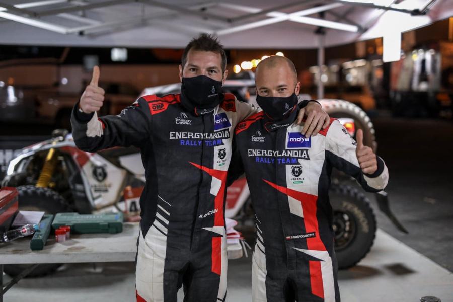 Krok od podium na 7. etapie Rajdu Dakar i awans Goczała i Gospodarczyka na 4. miejsce w klasie SSV!