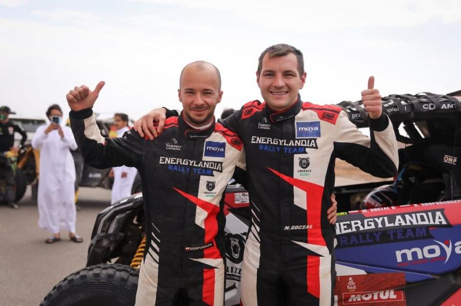 Sukces debiutantów - Energylandia Rally Team w pierwszej dziesiątce na mecie Rajdu Daka