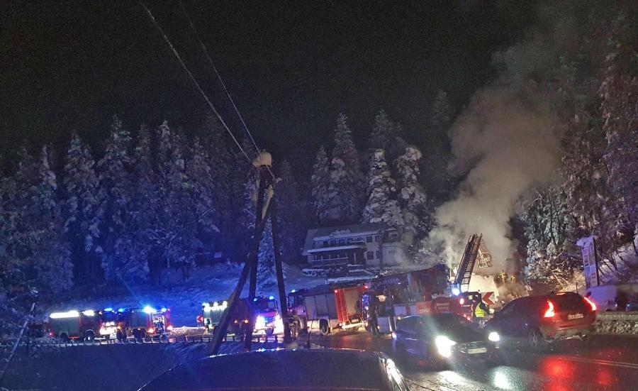 Naprawa: Sam wielokrotnie gasił. Dziś nieszczęście spotkało jego restaurację
