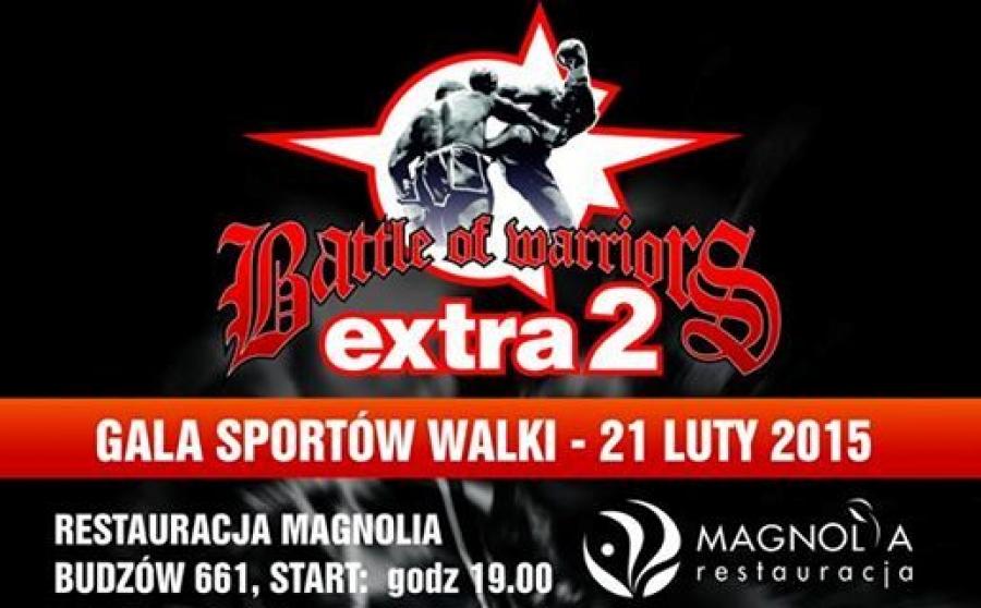 Battle of Warriors Extra 2 - 21 lutego w Budzowie