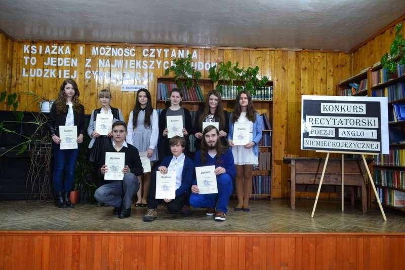 VI Konkurs Recytatorski Poezji Obcojęzycznej dla Uczniów Szkół  Gimnazjalnych