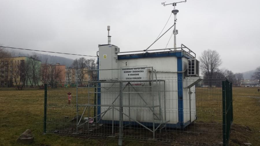 Stacja monitoringu bez zasilania