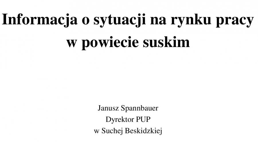 Bezrobocie w powiecie spada