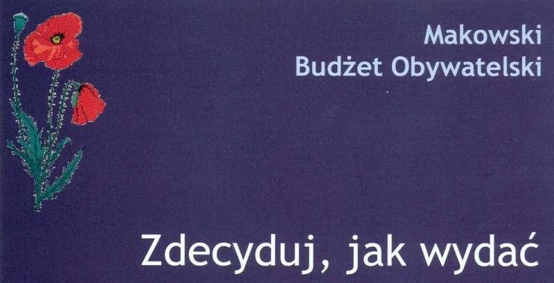 Rusza makowski budżet obywatelski