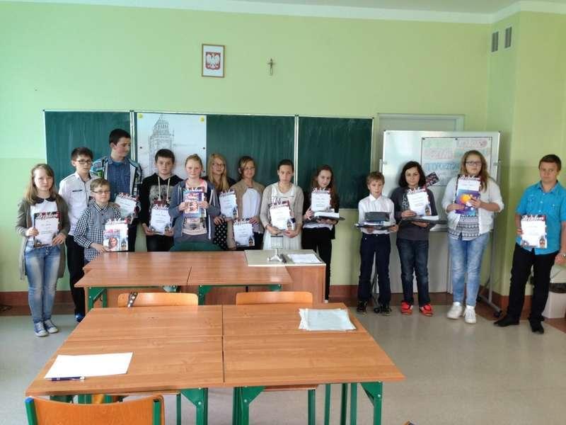 Wyniki  Gminnego  Konkursu  Z Języka Angielskiego  Toporzysko 2015