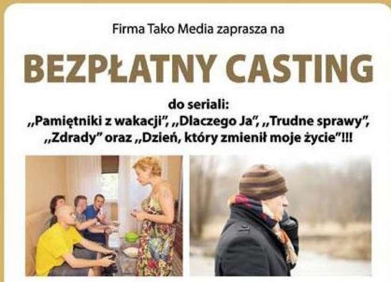 Zostań gwiazdą serialu!