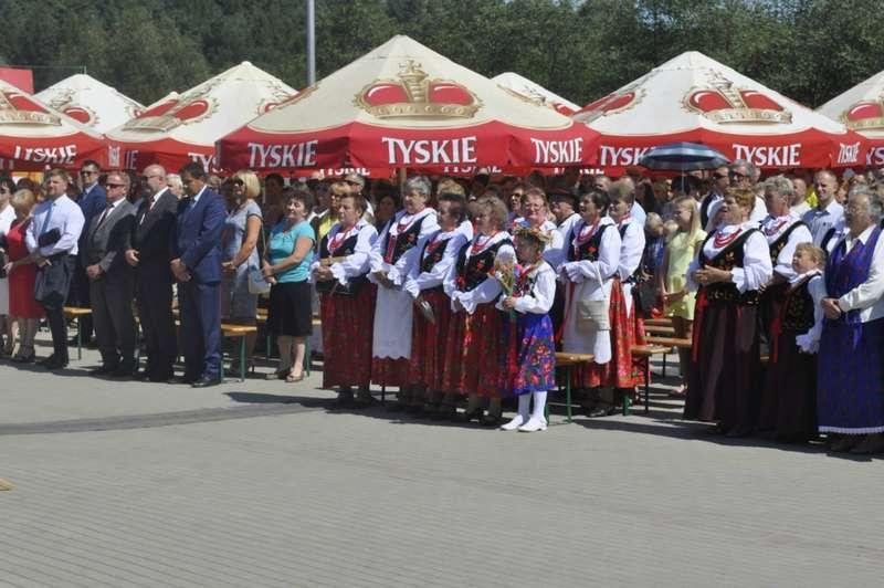 Impreza dożynkowa w Budzowie