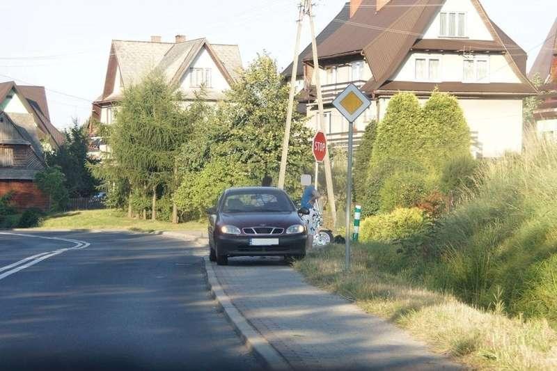 Kolizje w Zawoi