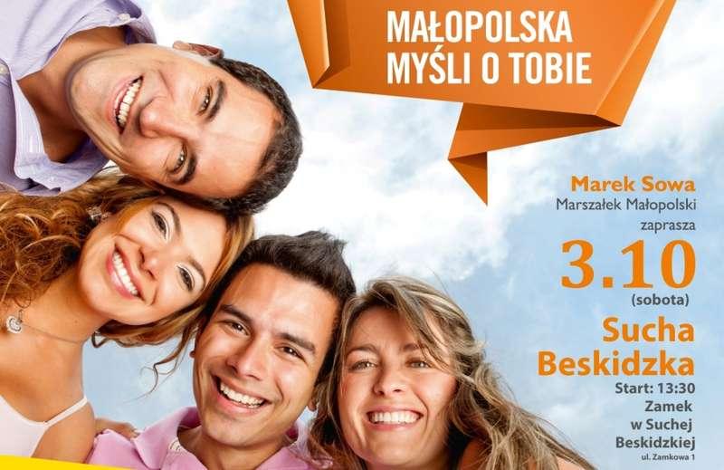 Festiwal Funduszy Europejskich „Małopolska myśli o Tobie” w Suchej Beskidzkiej