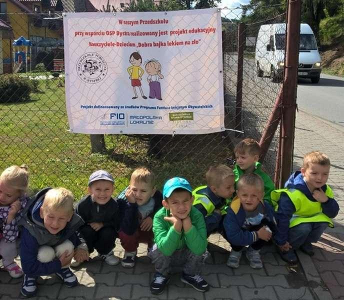 „Dobra bajka lekiem na zło” - projekt dla 5-latków z Bystrej