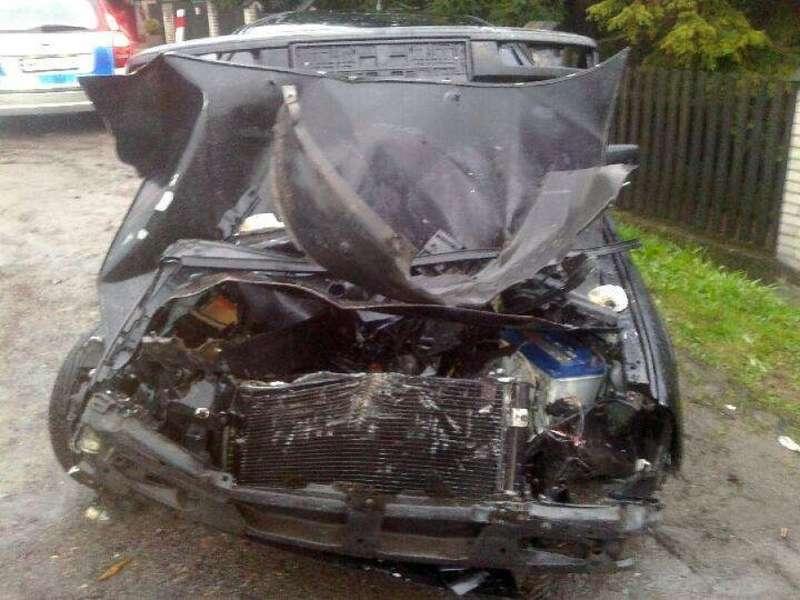 Kolizja w Makowie