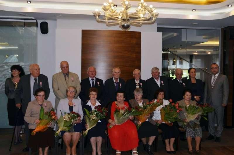 Medale za 50 lat małżeństwa