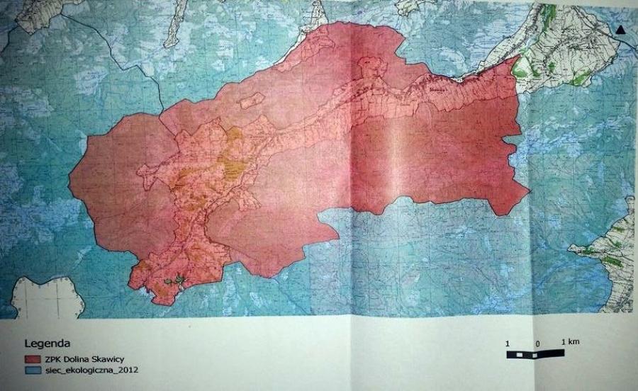 Zawoja. Gmina stała się zespołem przyrodniczo - krajobrazowym