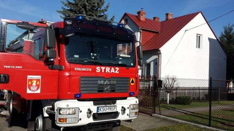 Zembrzyce: Pożar w kotłowni - zapaliły się śmieci