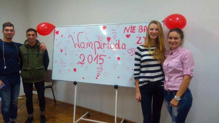 Zebrano 10 litrów krwi