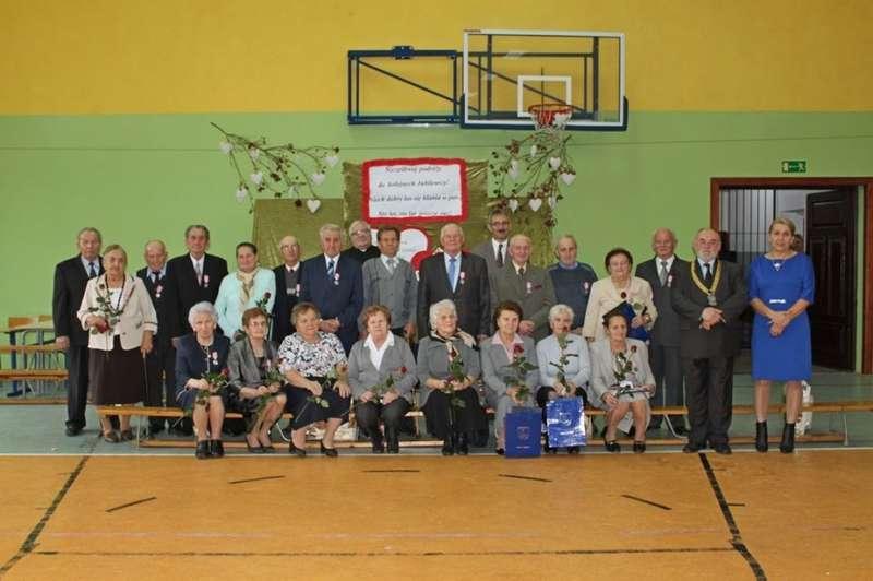 Uroczysty jubileusz par małżeńskich z gminy Jordanów