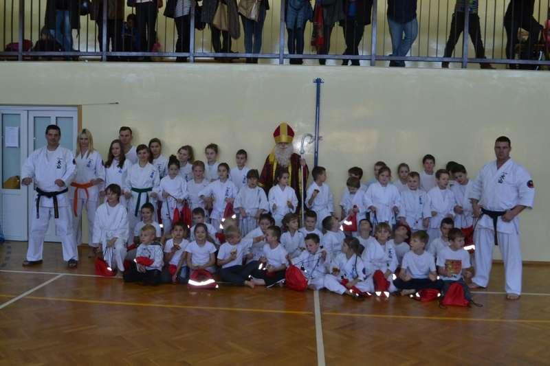 Egzamin karate i Święty Mikołaj