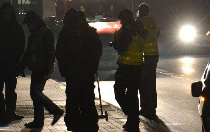 Maków Podhalański. Potrącenie pieszego
