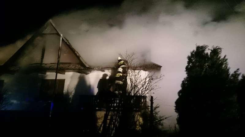 Wielki pożar w Sidzinie