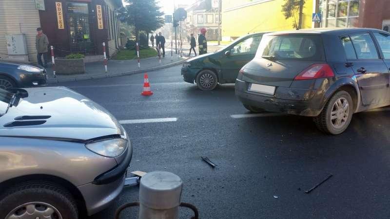 Maków Podhalański. Kolizja na skrzyżowaniu
