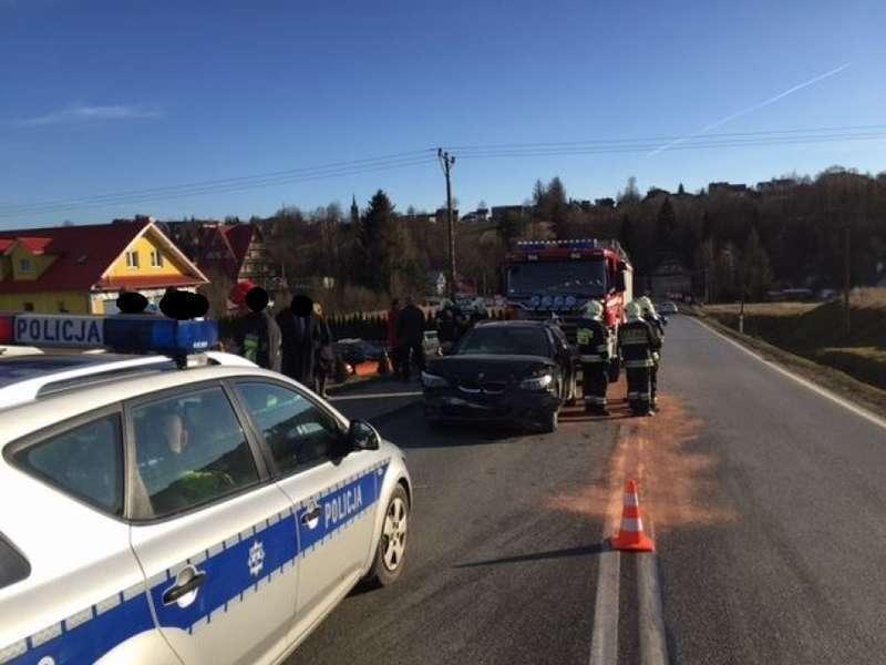 Kolizja w Jordanowie