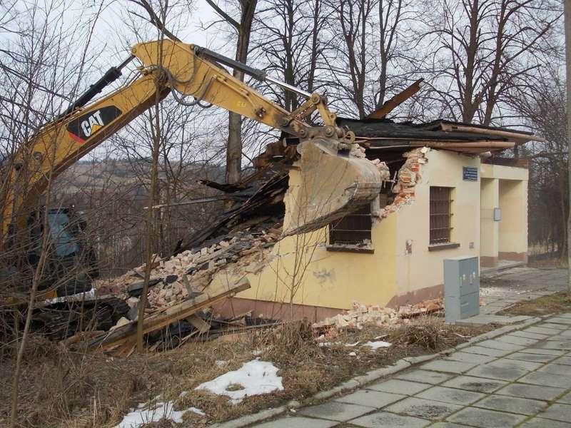 Kurów Suski wyburzony