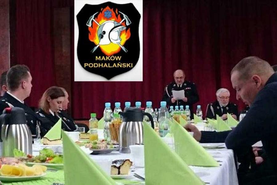 Walne zebranie sprawozdawczo-wyborcze OSP Maków Podhalański