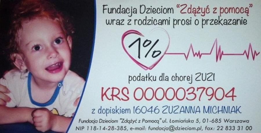 Pomagamy Zuzi