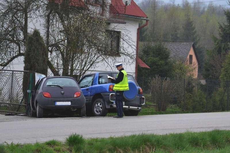 Kolizja w Stryszawie. Panie idą w zaparte.