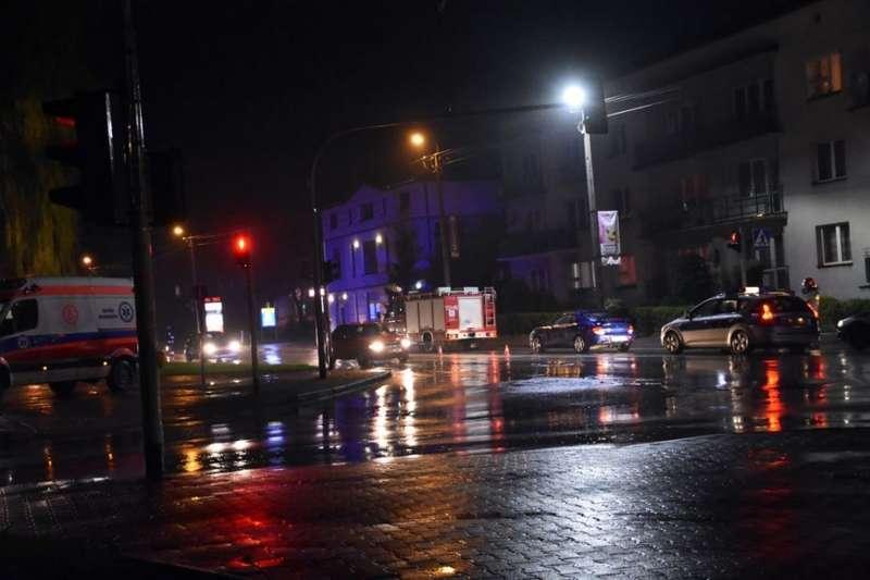 Potrącenie na pasach w Suchej