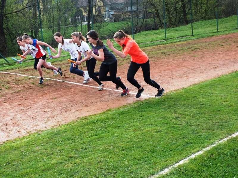 Sztafetowe, biegowe emocje w Stryszawie