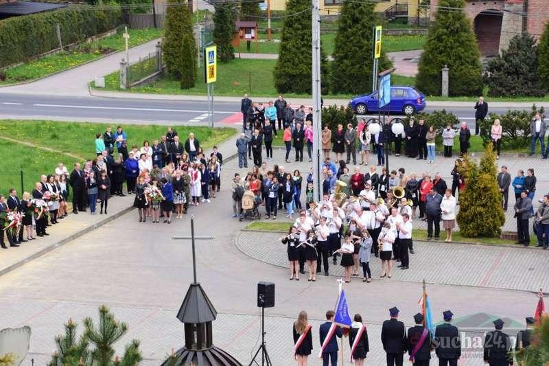 Skawica. Uczczono rocznicę Konstytucji 3 Maja.