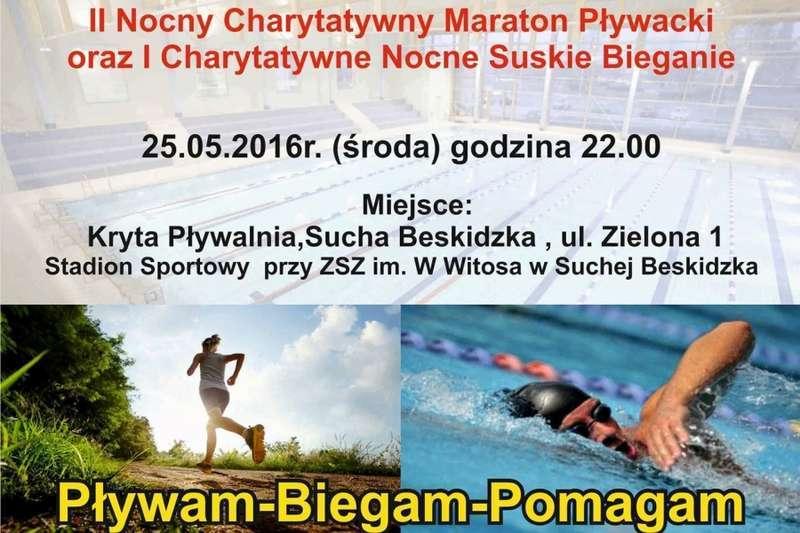 „PŁYWAM- BIEGAM- POMAGAM” – dla Mateusza Głuszka.